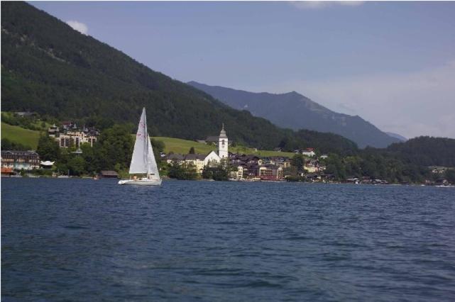 Appartementhaus Huber Abersee Luaran gambar