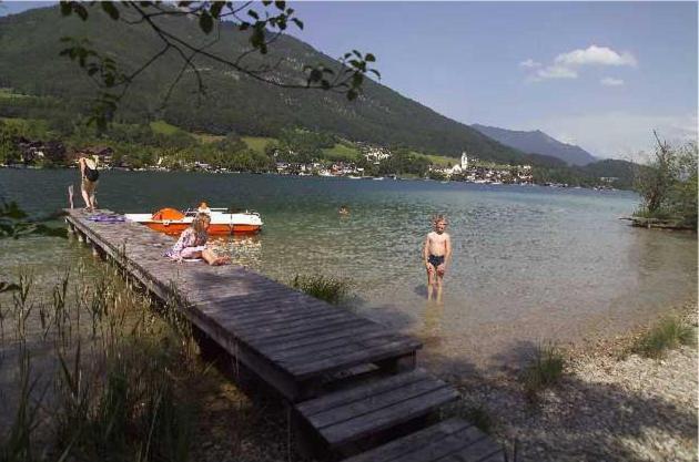 Appartementhaus Huber Abersee Luaran gambar
